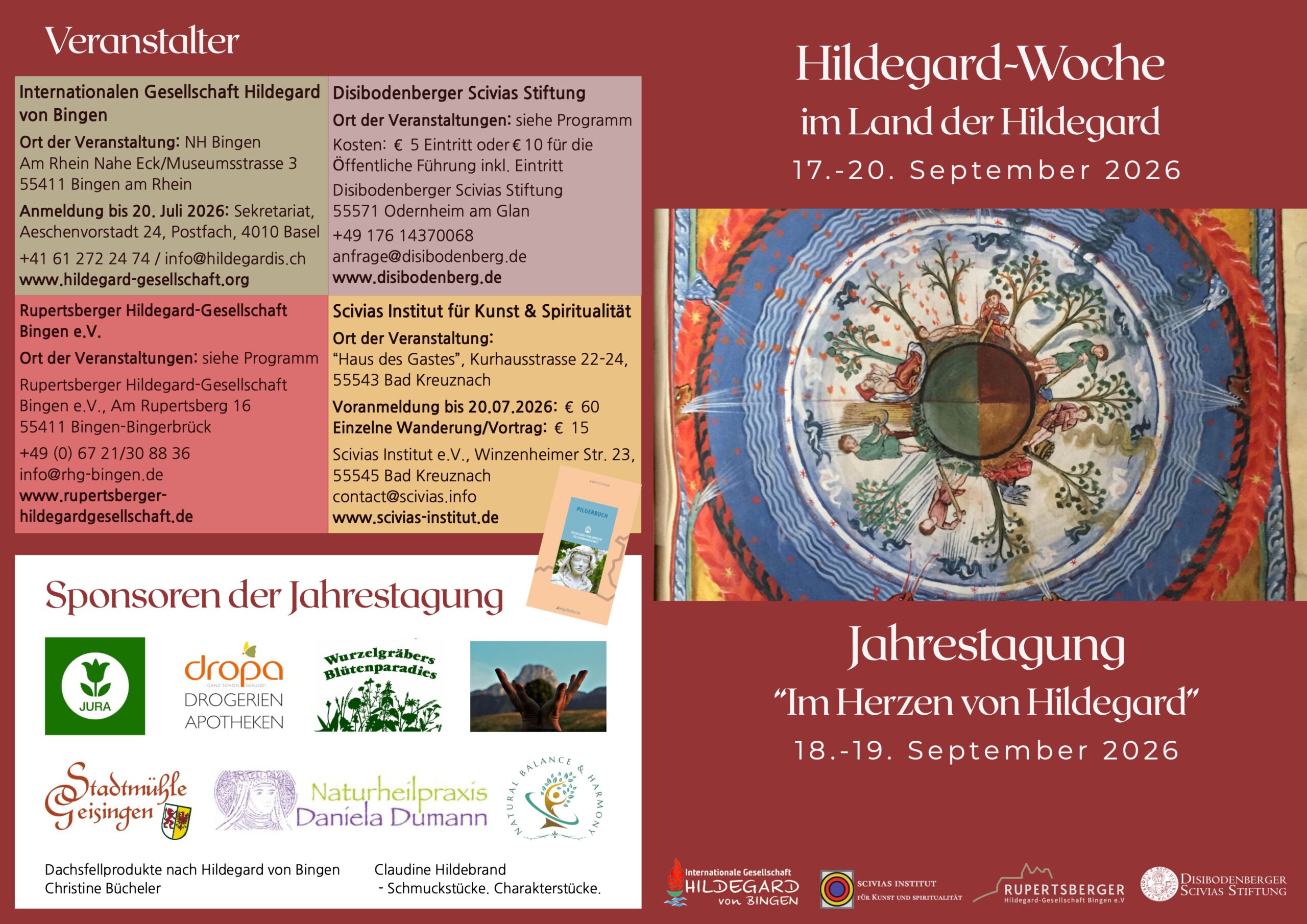 Flyer Scivias Institut Hildegard Woche 2026